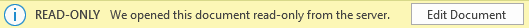 Click on an "Edit Document" button, to edit the document