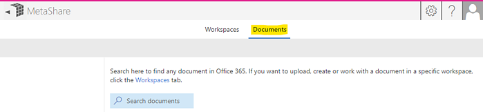 Current search for documents
